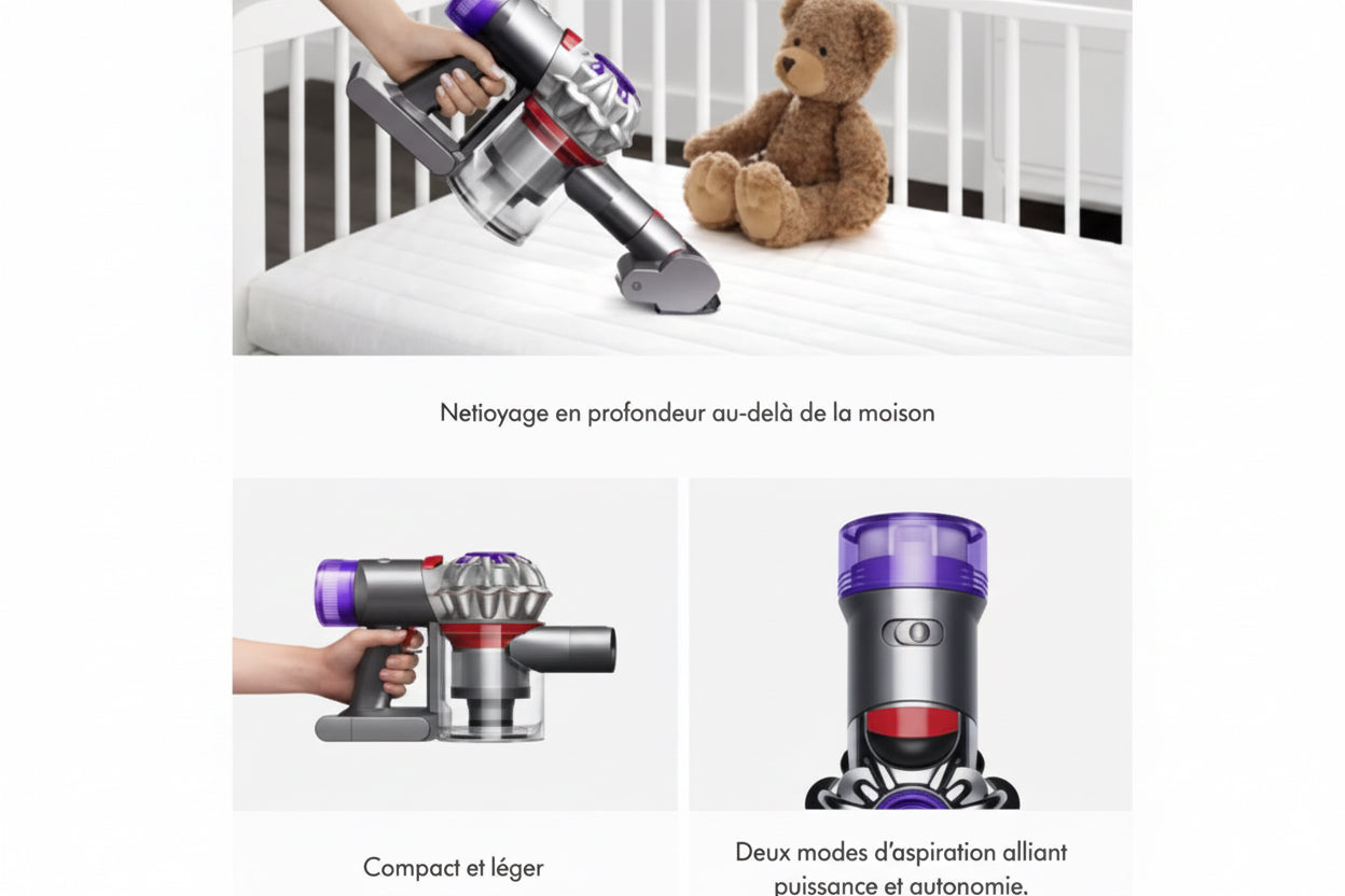 Aspirateur à main Dyson Car+Boat