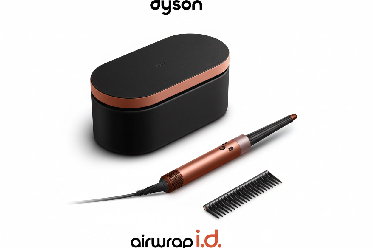 Dyson Airwrap i.d. Curly+Coily - Multistyler - Amber Silk/Pink Champagne