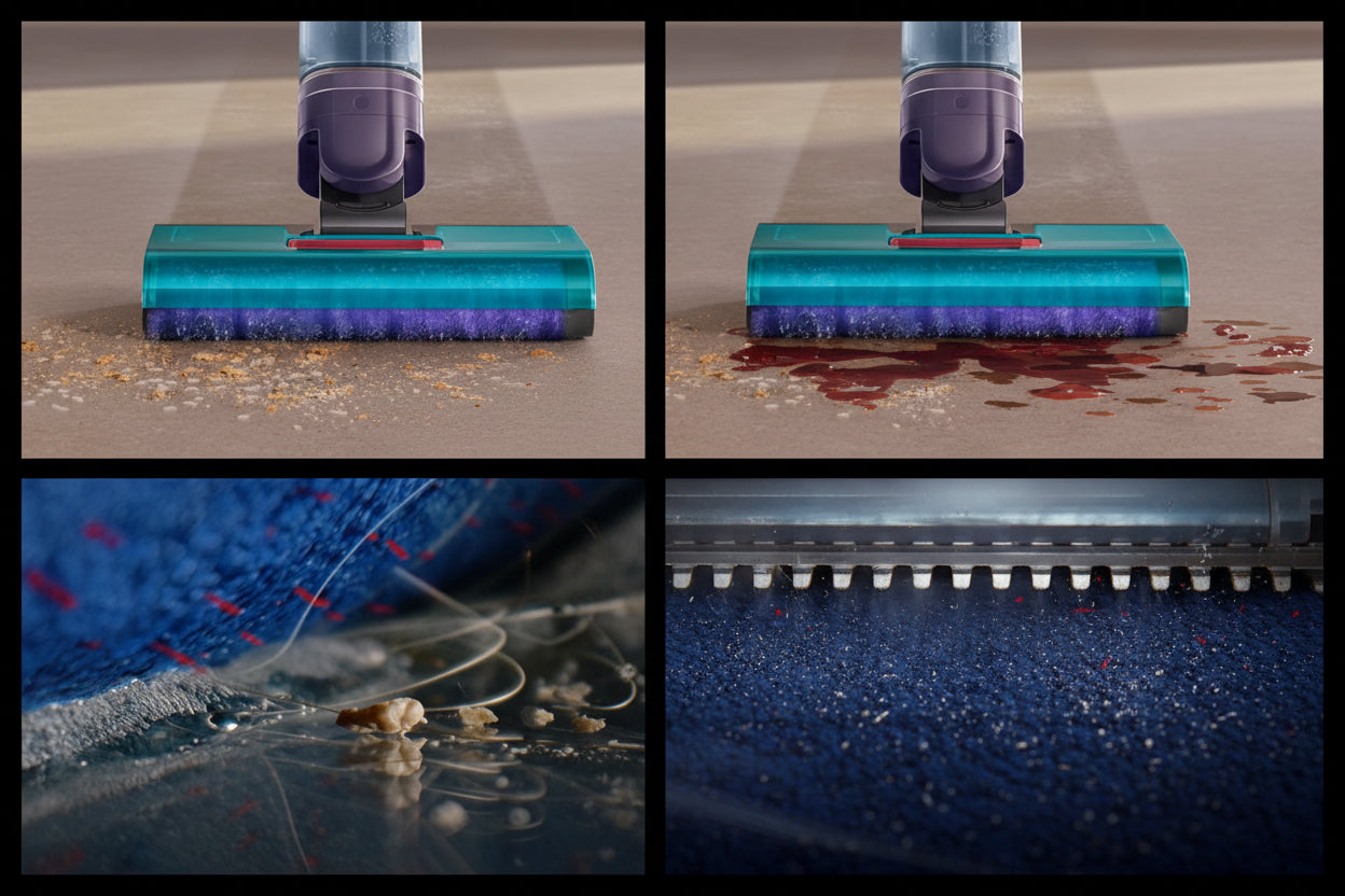 Nettoyeur de sols Dyson Clean+Wash Hygiene™