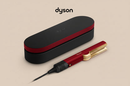 Lisseur séchant Dyson Airstrait™ (Velours Rouge/Or)