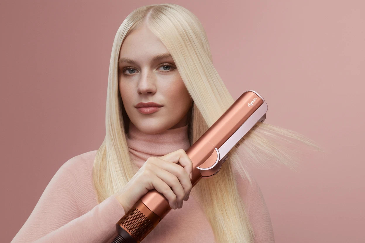 Lisseur séchant Dyson Airstrait™ (Soie Ambrée)