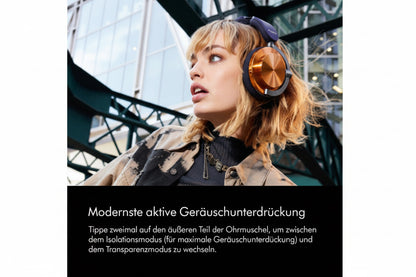 Casque Dyson OnTrac™ Bleu de Prusse/Cuivré